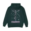 Cosmic Arcana Skelton Tarot Card Hoodie sold by Ayylien Clothing