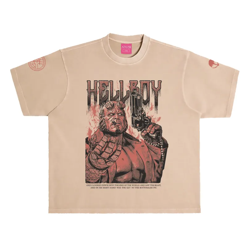 Hellboy Tee - Burro sold by Ayylien Clothing