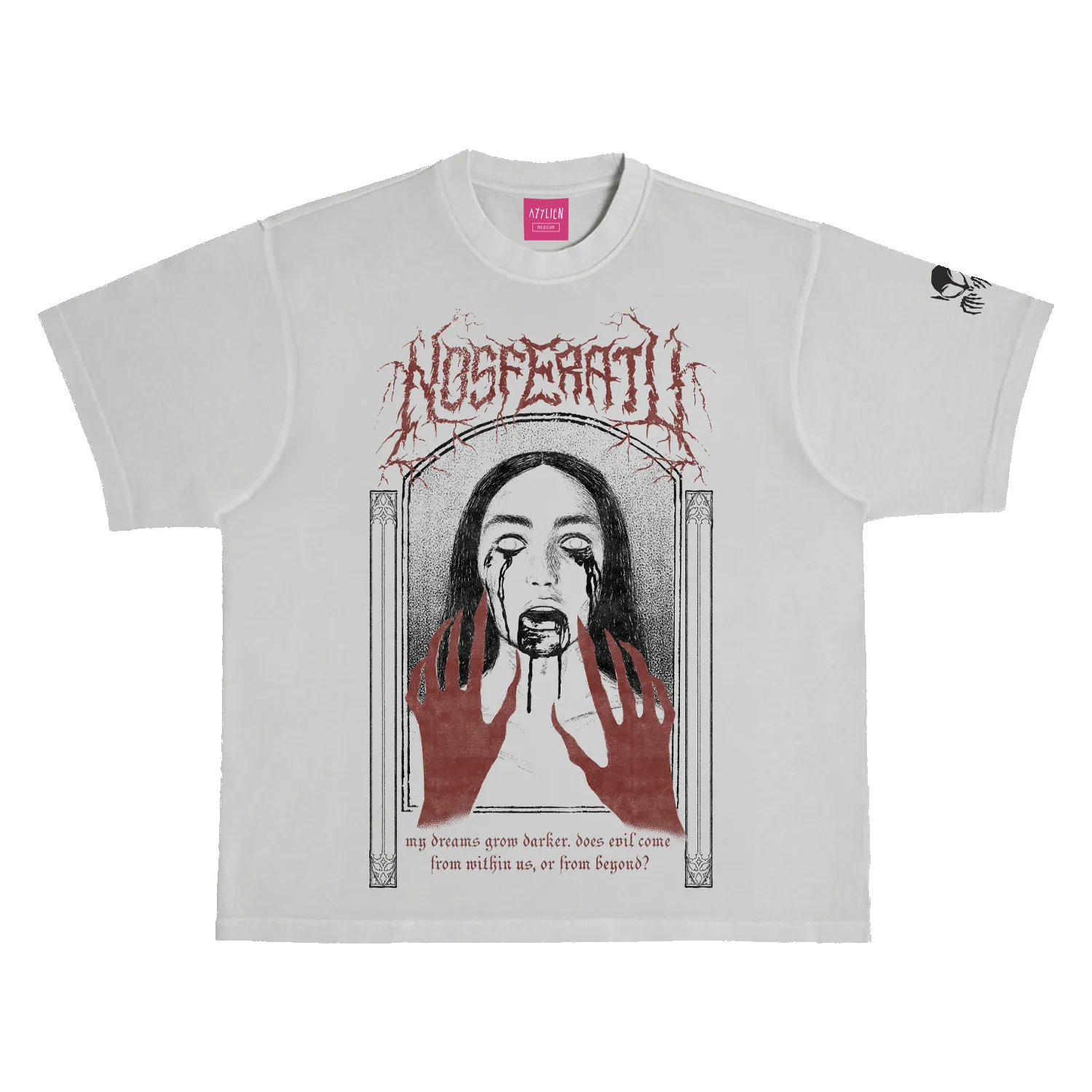 My Dreams Grow Darker Tee sold by Ayylien Clothing