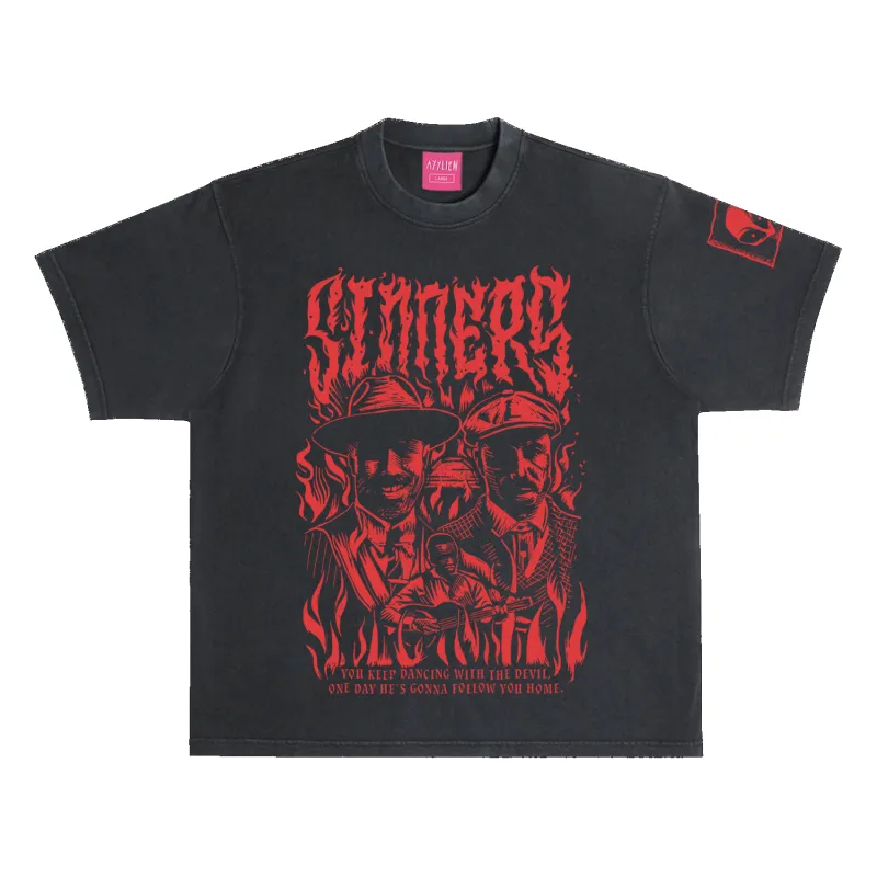 Dancing With The Devil Tee sold by Ayylien Clothing