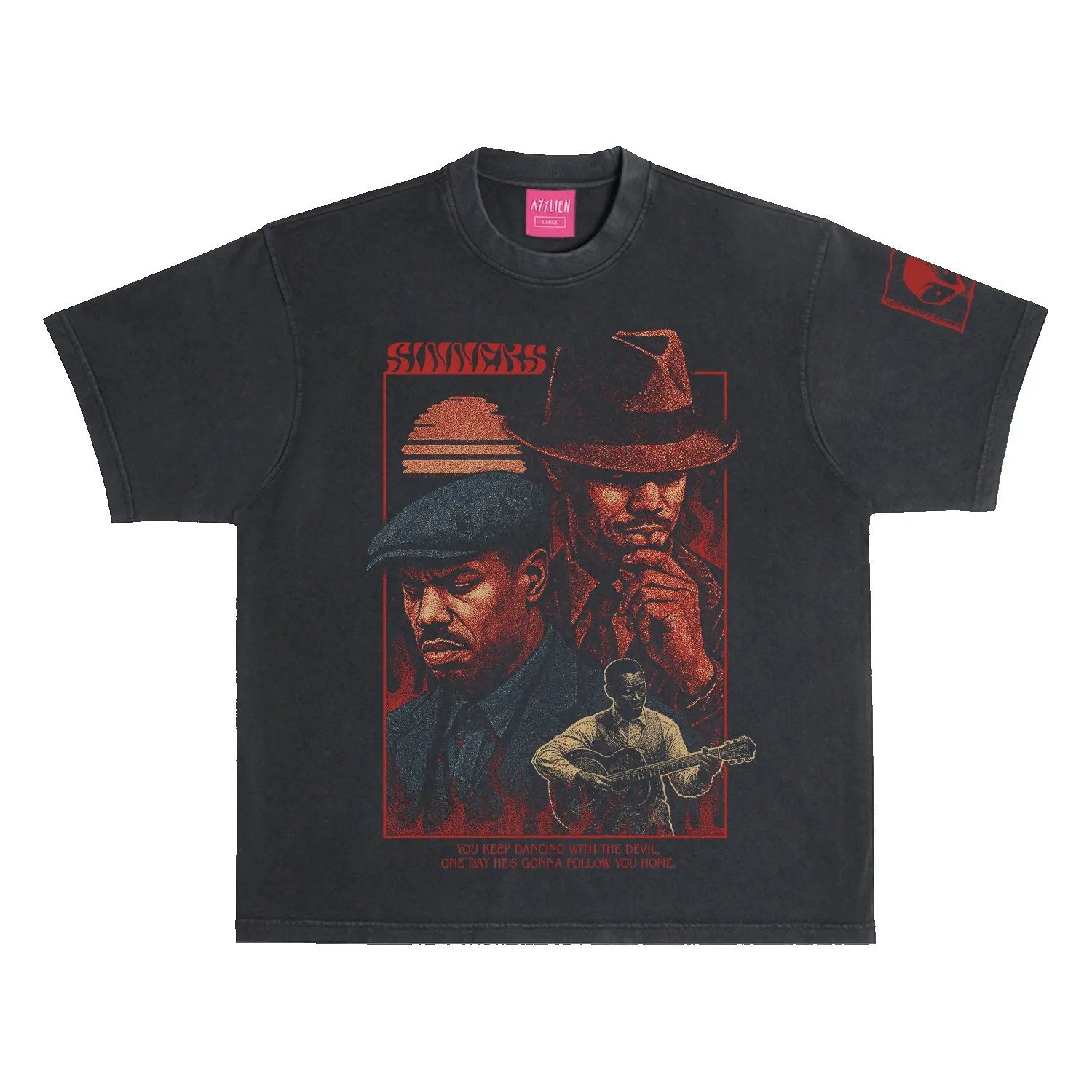 Smoke & Stack Tee sold by Ayylien Clothing