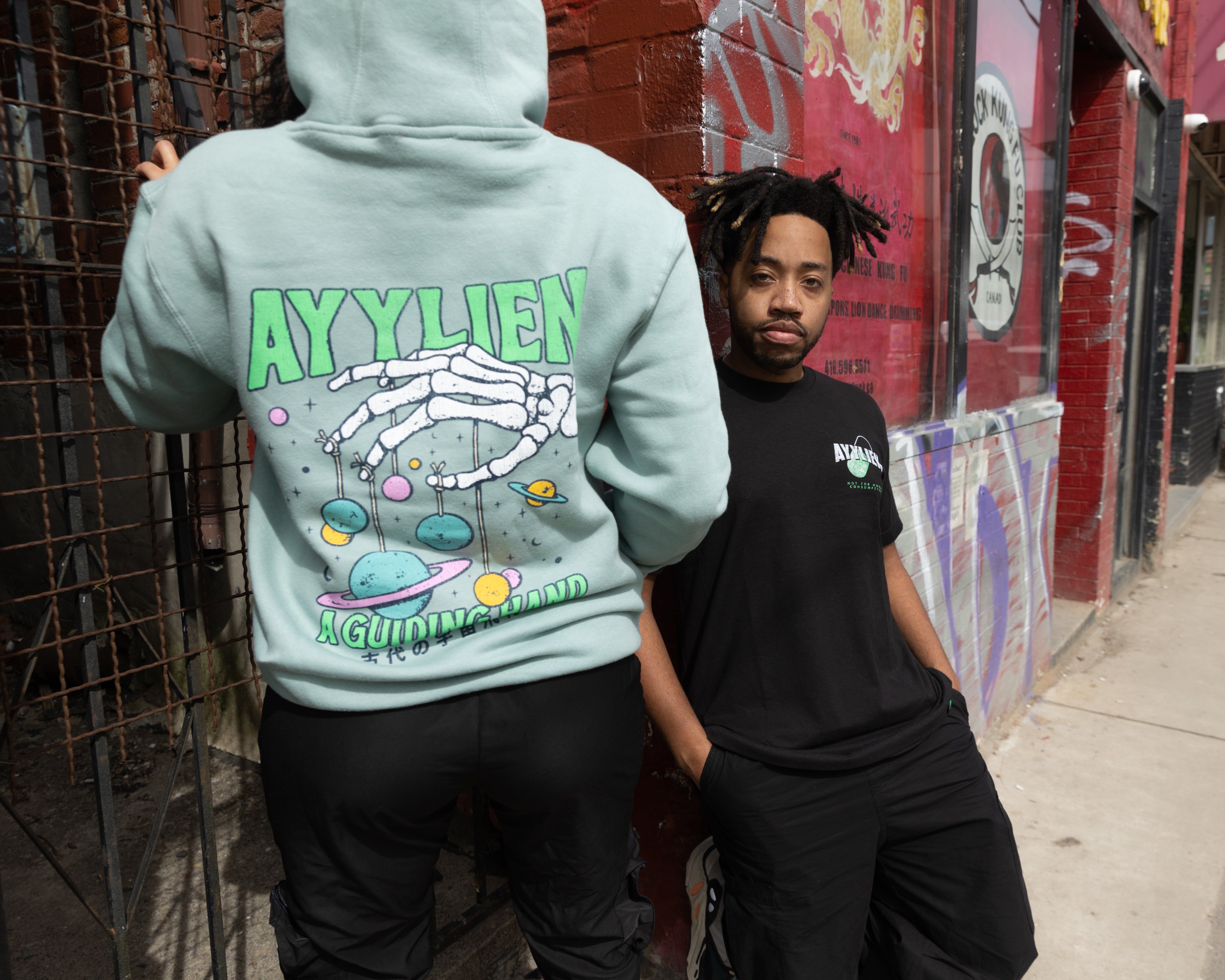 Ayylien Guiding Hand Hoodie sold by Ayylien Clothing product image thumbnail 4