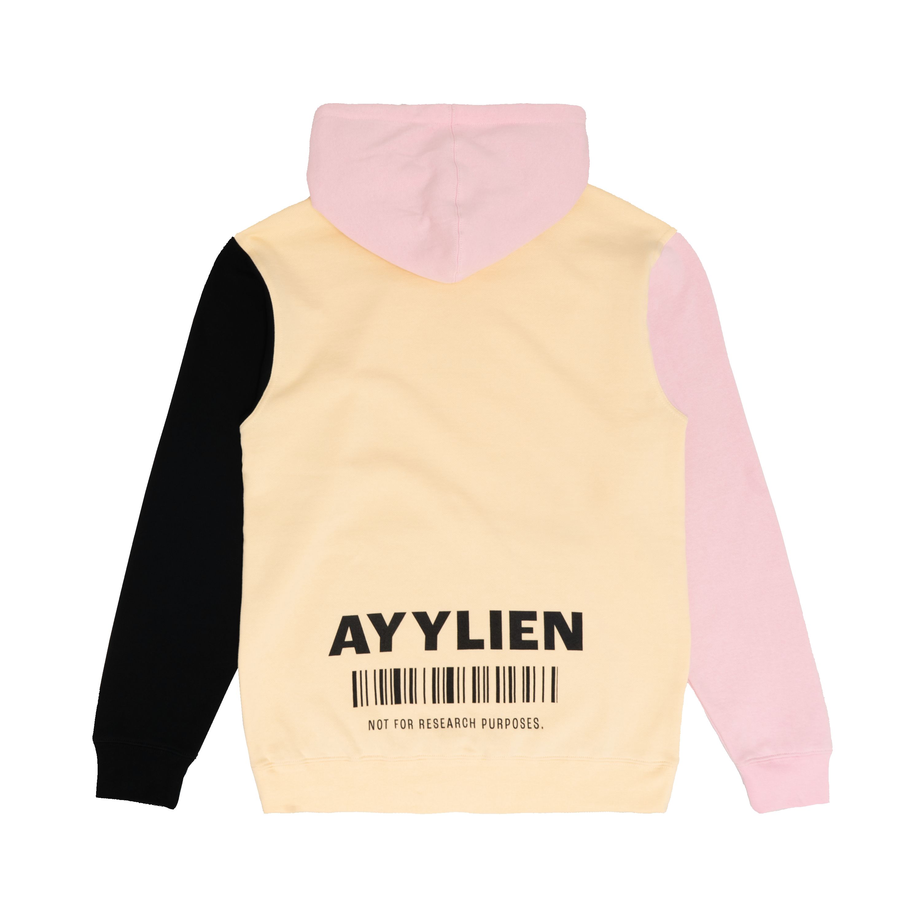 Colorblock Atom Barcode Pullover Hoodie sold by Ayylien Clothing product image thumbnail 2