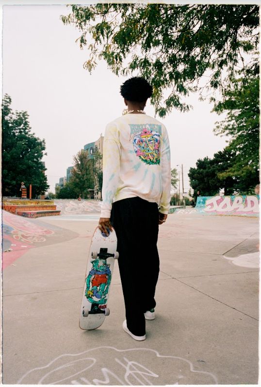 Ayylien Psychedelic Crewneck sold by Ayylien Clothing product image thumbnail 2