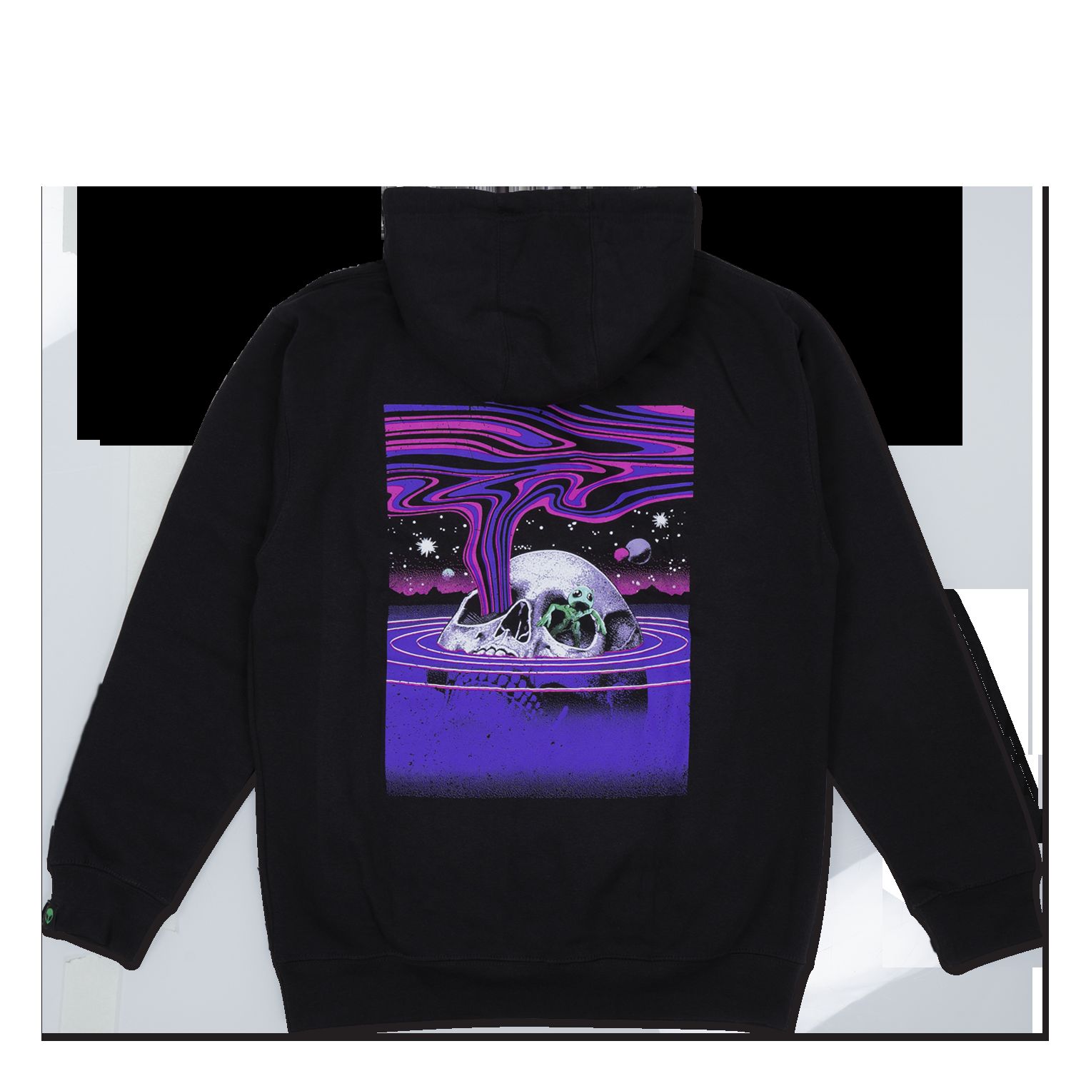 Cosmic Skull Hoodie sold by Ayylien Clothing product image thumbnail 2