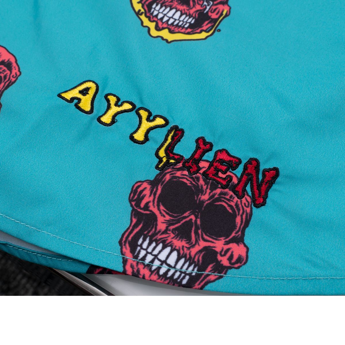 Ayylien Melting Smileys Button Up Tee sold by Ayylien Clothing product image thumbnail 4