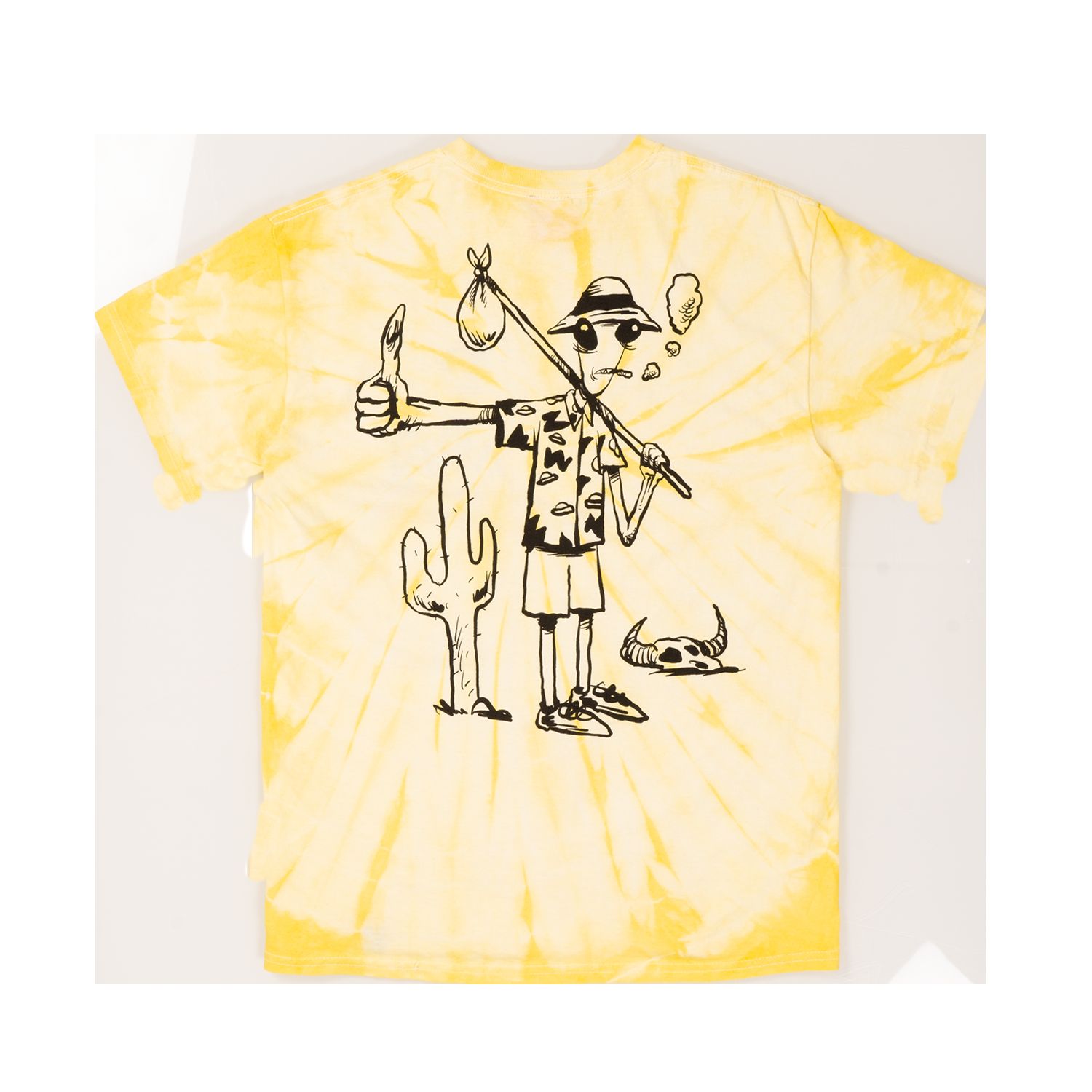 Fear And Loathing From Space Tie Dye Tee sold by Ayylien Clothing product image thumbnail 2