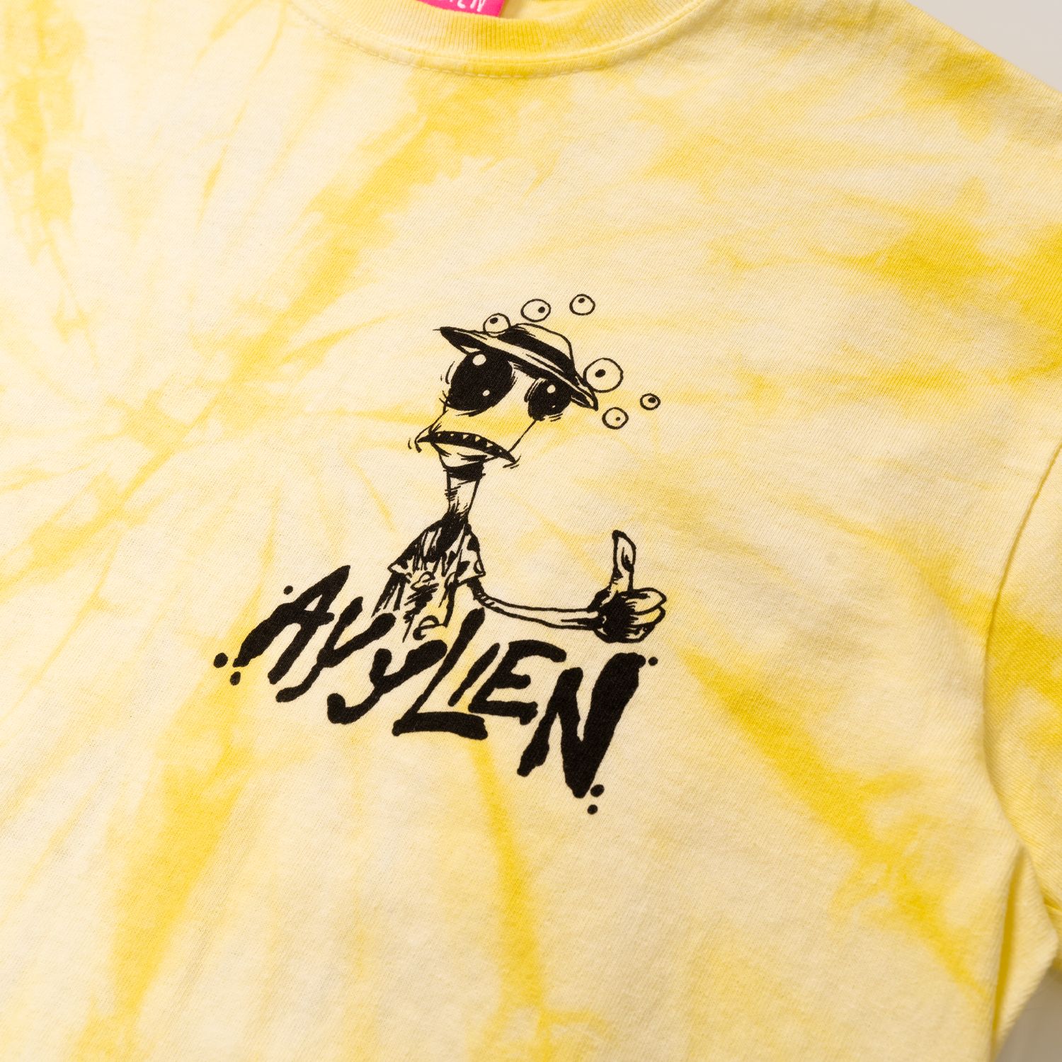 Fear And Loathing From Space Tie Dye Tee sold by Ayylien Clothing product image thumbnail 3