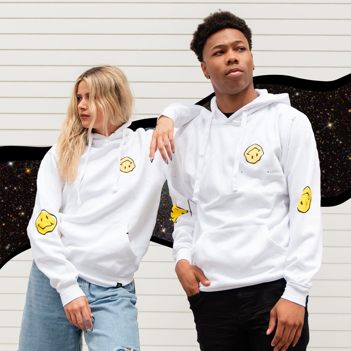 Happy Face Hoodie sold by Ayylien Clothing product image thumbnail 4