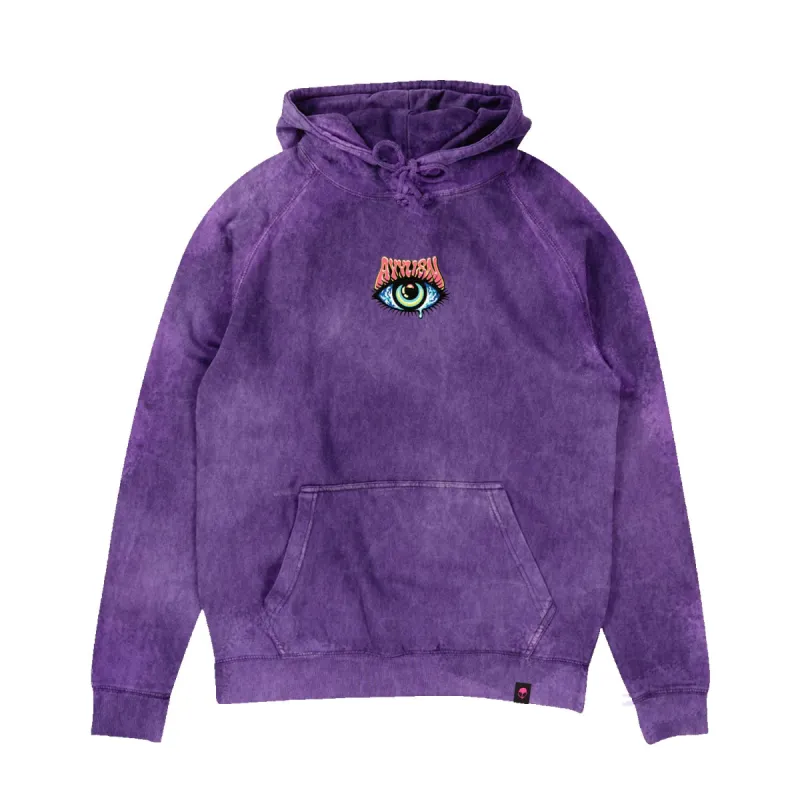 Psychedelic Explore Your Mind Hoodie - Purple sold by Ayylien Clothing