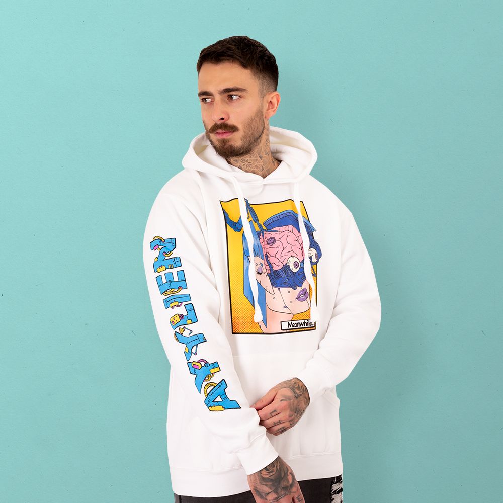 Meanwhile...Hoodie sold by Ayylien Clothing product image thumbnail 4