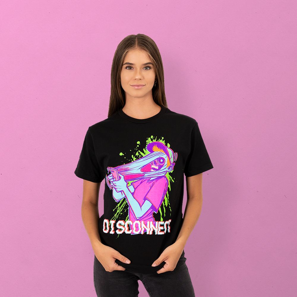 Disconnect Tee sold by Ayylien Clothing product image thumbnail 4