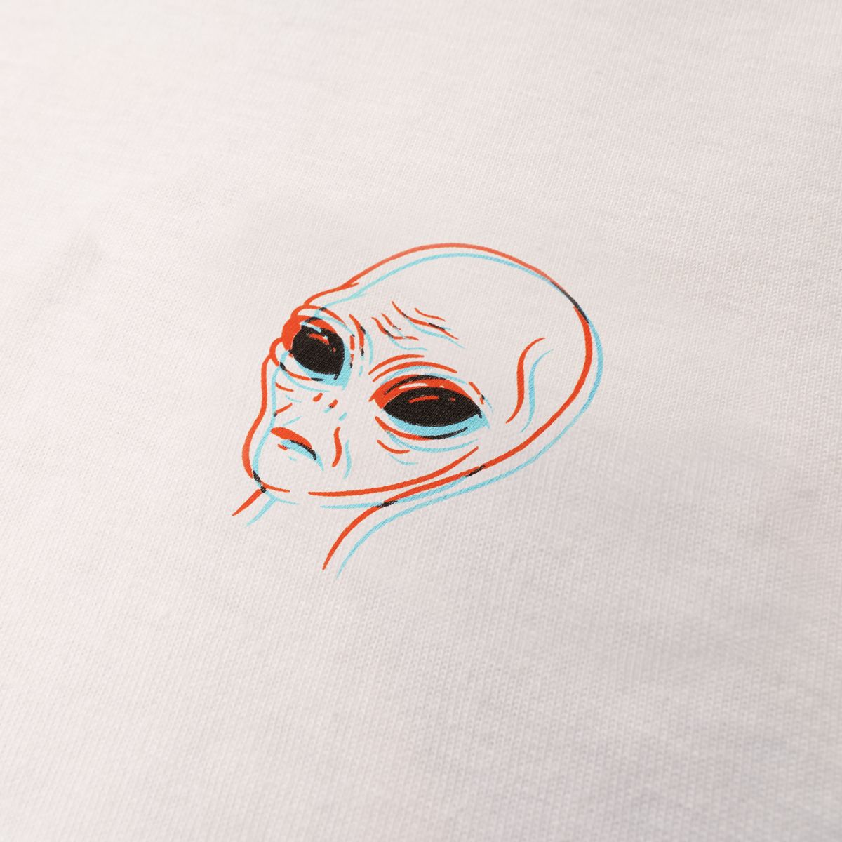 Glitch Alien Women's Crop Tee sold by Ayylien Clothing product image thumbnail 2