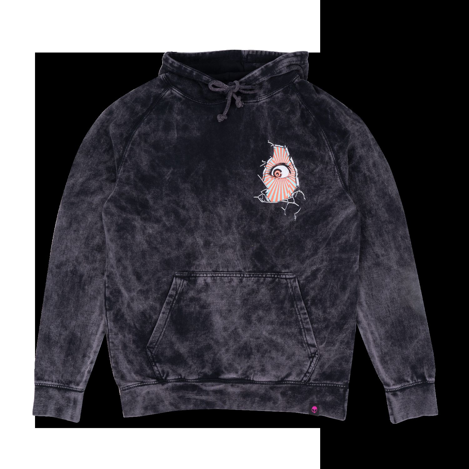 Cracked Face Hoodie sold by Ayylien Clothing