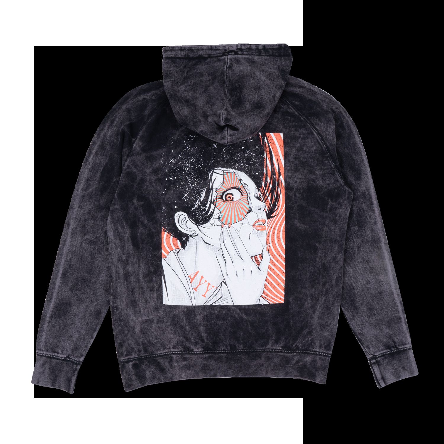Cracked Face Hoodie sold by Ayylien Clothing product image thumbnail 3