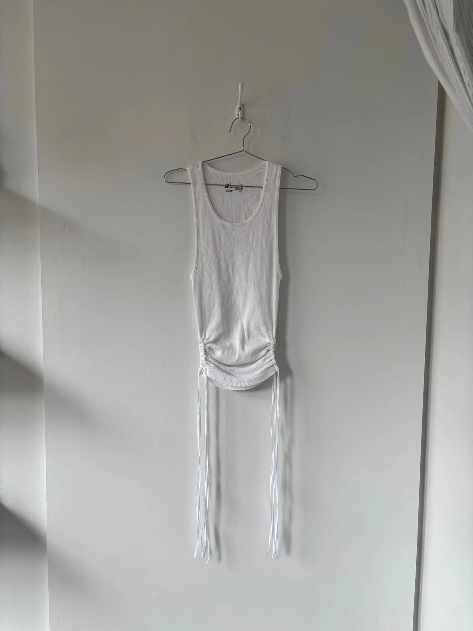M Nena Hansen Strap Tank - White sold by Nena Hansen product image thumbnail 3