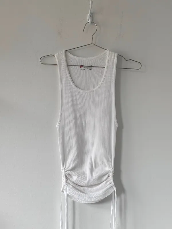 M Nena Hansen Strap Tank - White made by Nena Hansen
