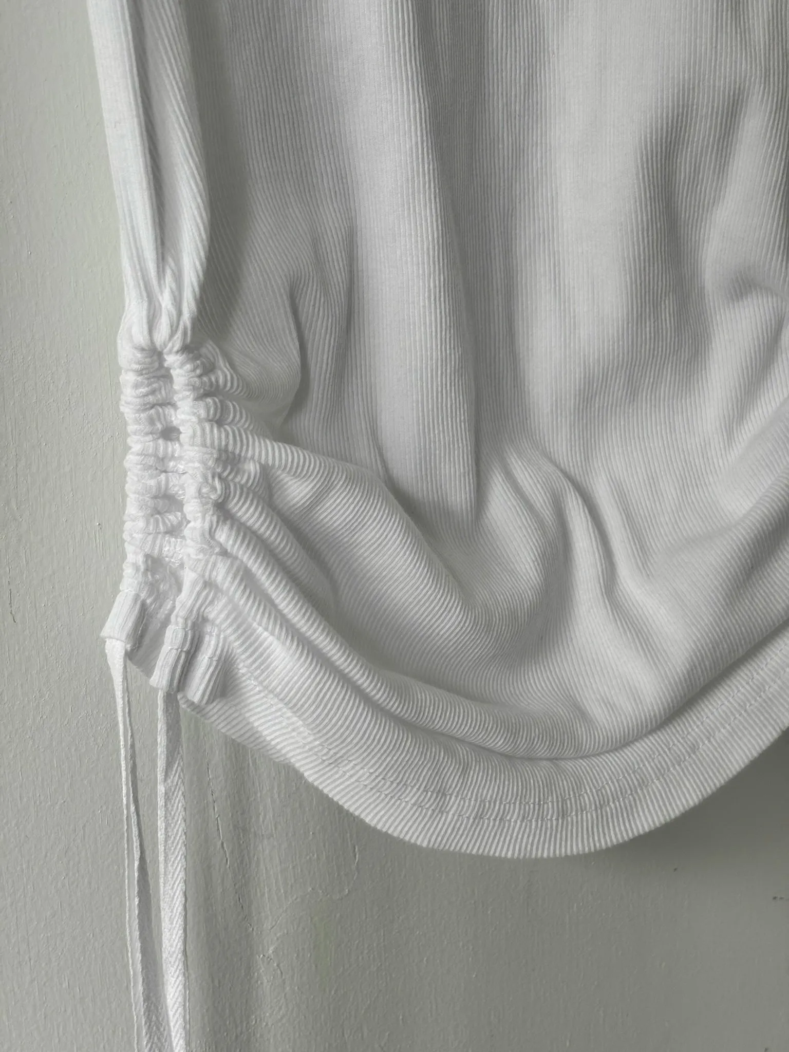 L Nena Hansen Strap Tank - White sold by Nena Hansen product image thumbnail 2