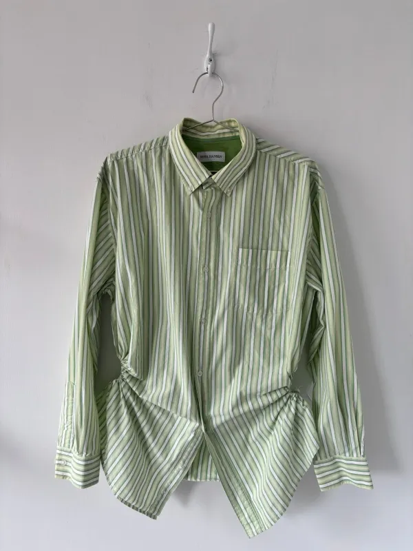XL Nena Hansen Bungee Shirt - Green Stripe made by Nena Hansen