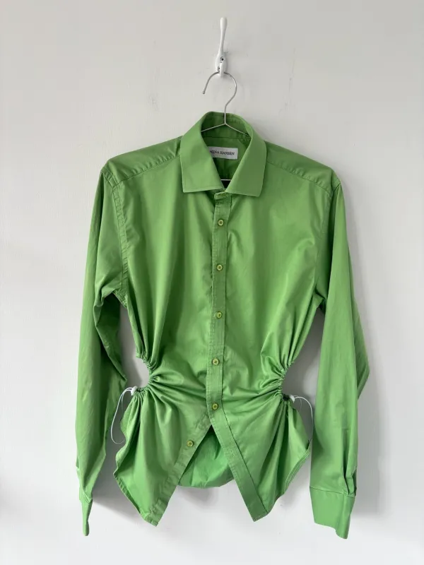 S/M Nena Hansen Bungee Shirt - Spring Green made by Nena Hansen