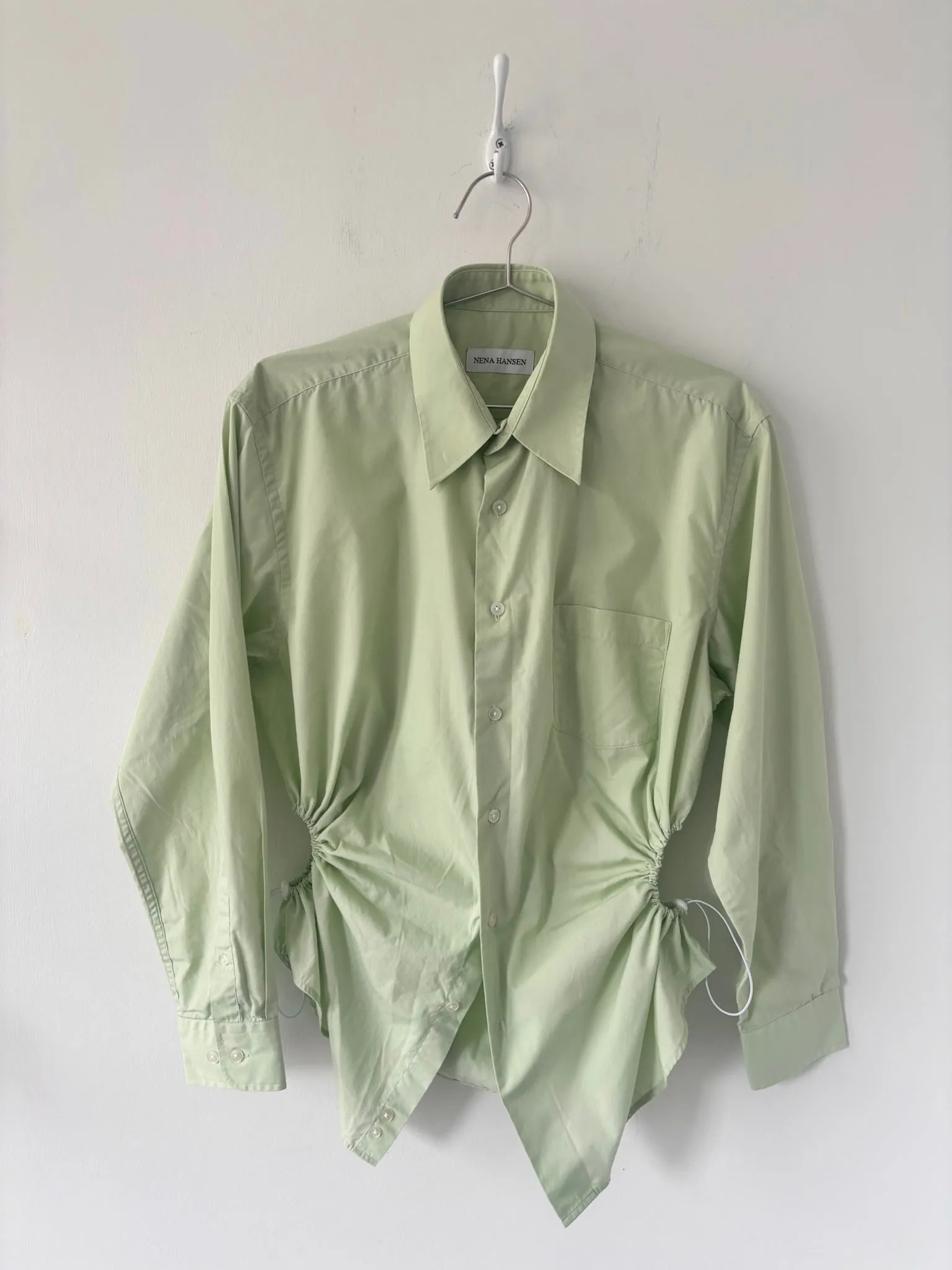 L Nena Hansen Bungee Shirt - Pale Green sold by Nena Hansen