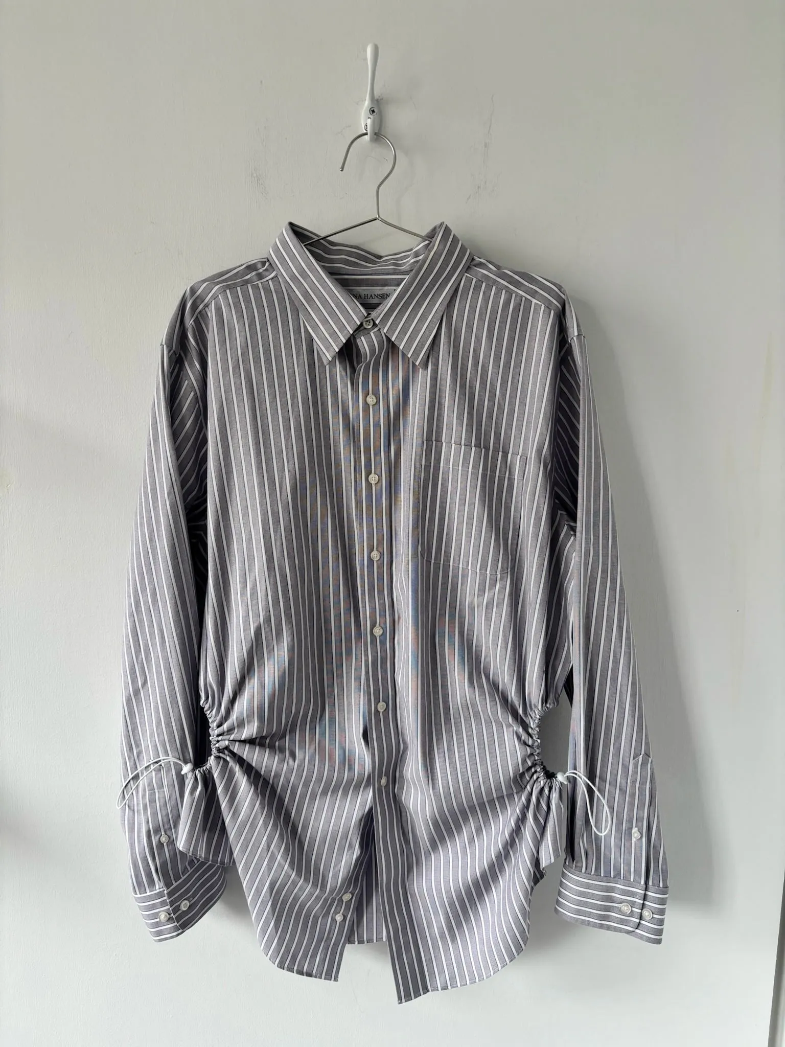 1X Nena Hansen Bungee Shirt - Mauve Stripe sold by Nena Hansen