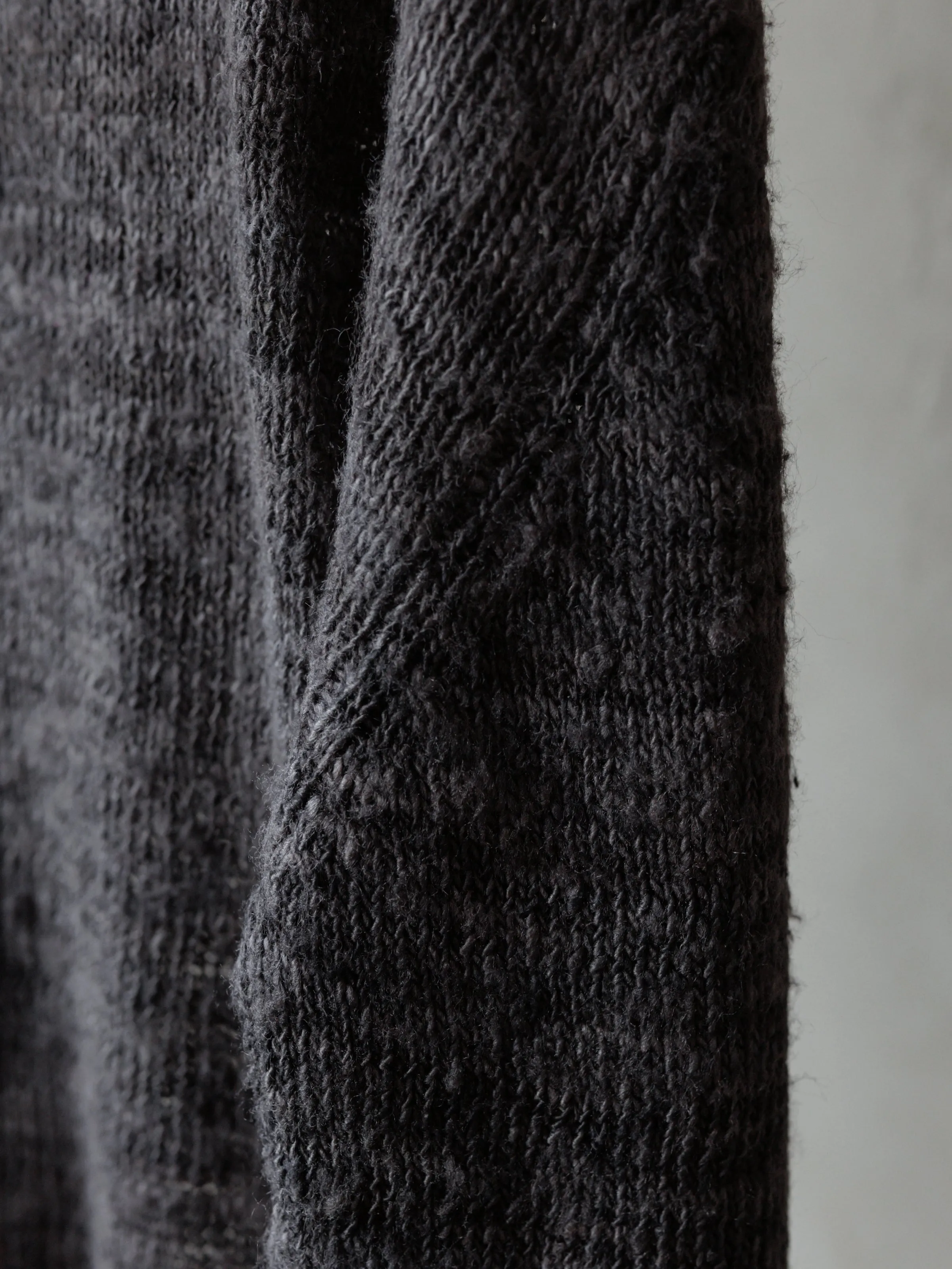 Forgotten Materials|Tussah Silk Handspun Yarn Top (Natural Dyed Dark Purple) sold by Professor E. product image thumbnail 5