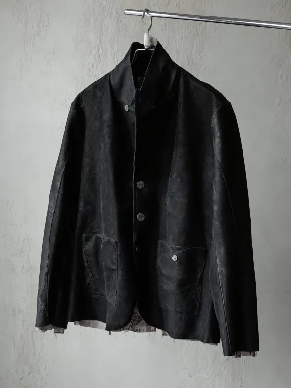 Forgotten Materials｜Leather Blazer made by Professor E.