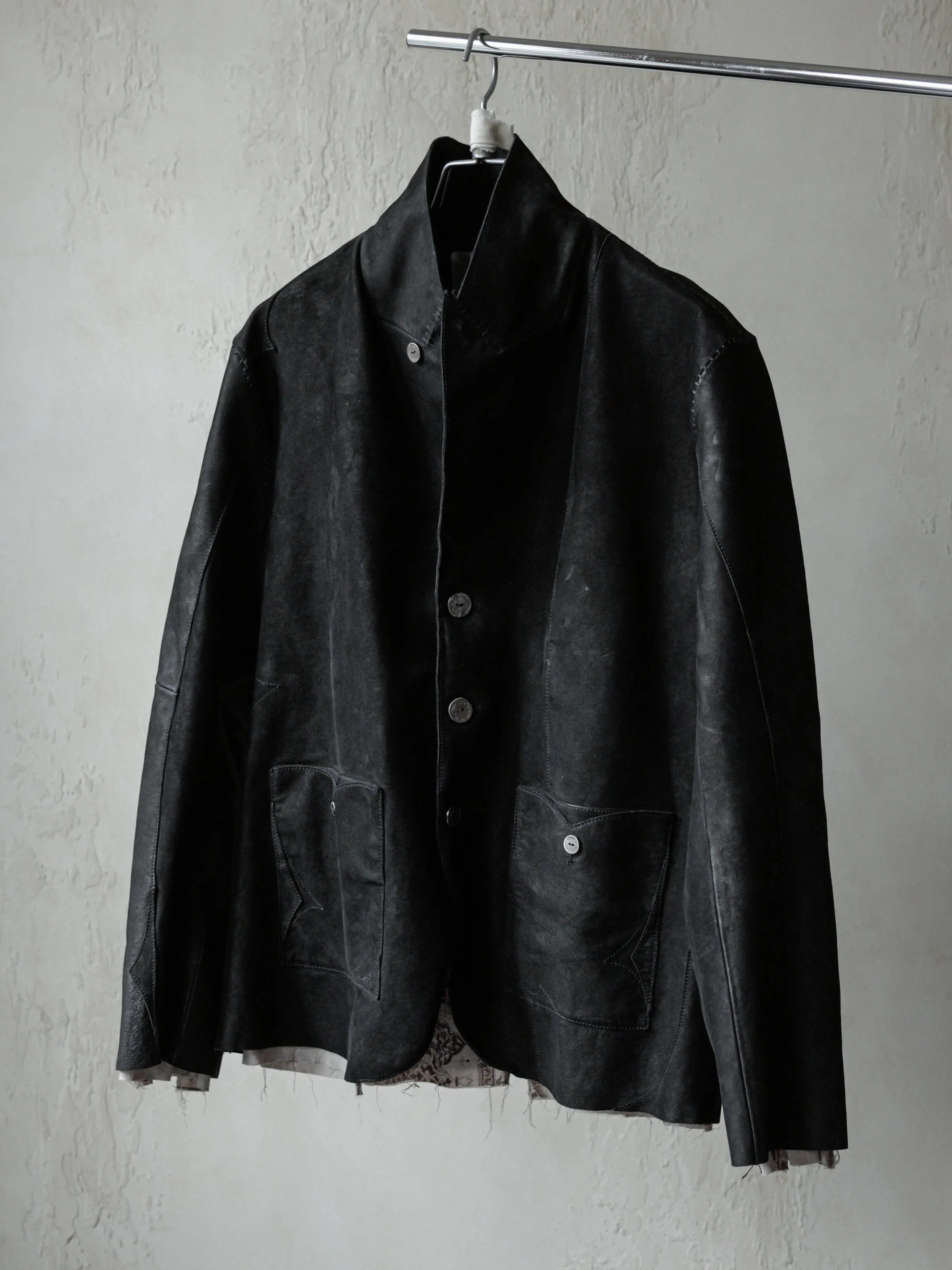 Forgotten Materials|Leather Blazer sold by Professor E.