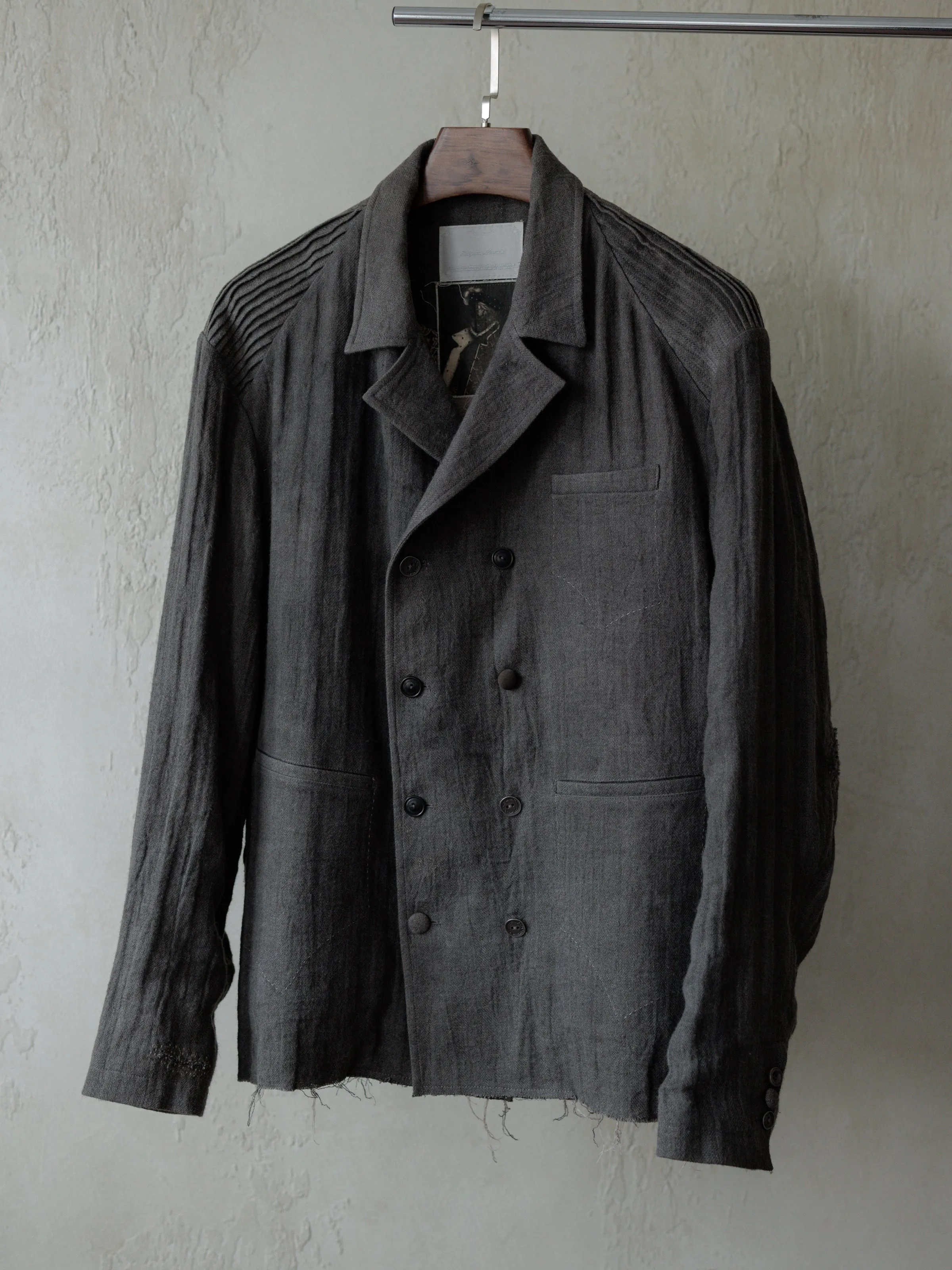 Forgotten Materials|0222 / Double Breasted Blazer sold by Professor E.