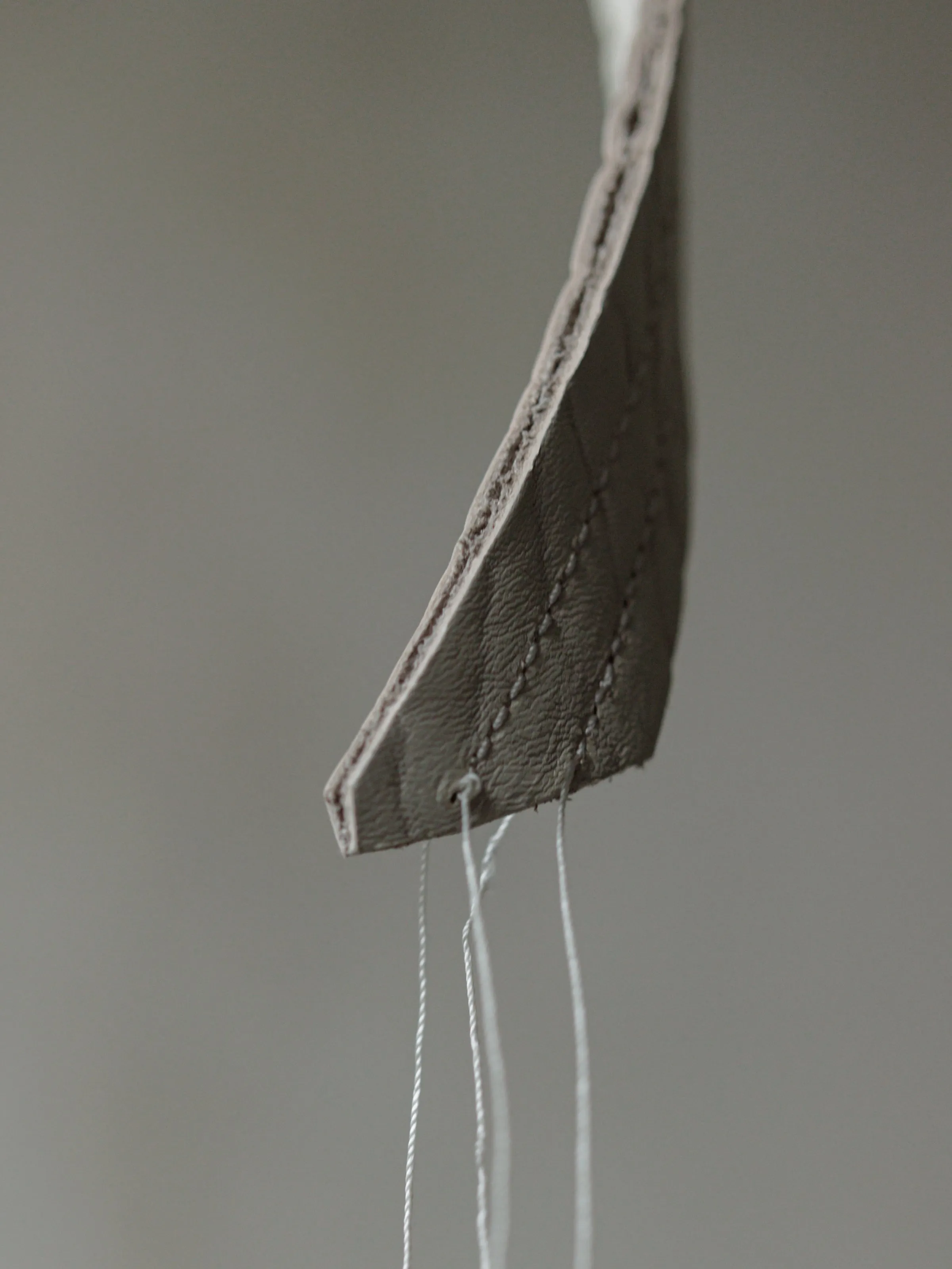 Forgotten Materials|Leather Belt (Beige) sold by Professor E. product image thumbnail 4