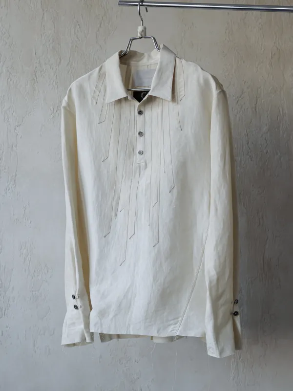 Forgotten Materials|Timeworn Shirt (Beige) made by Professor E.
