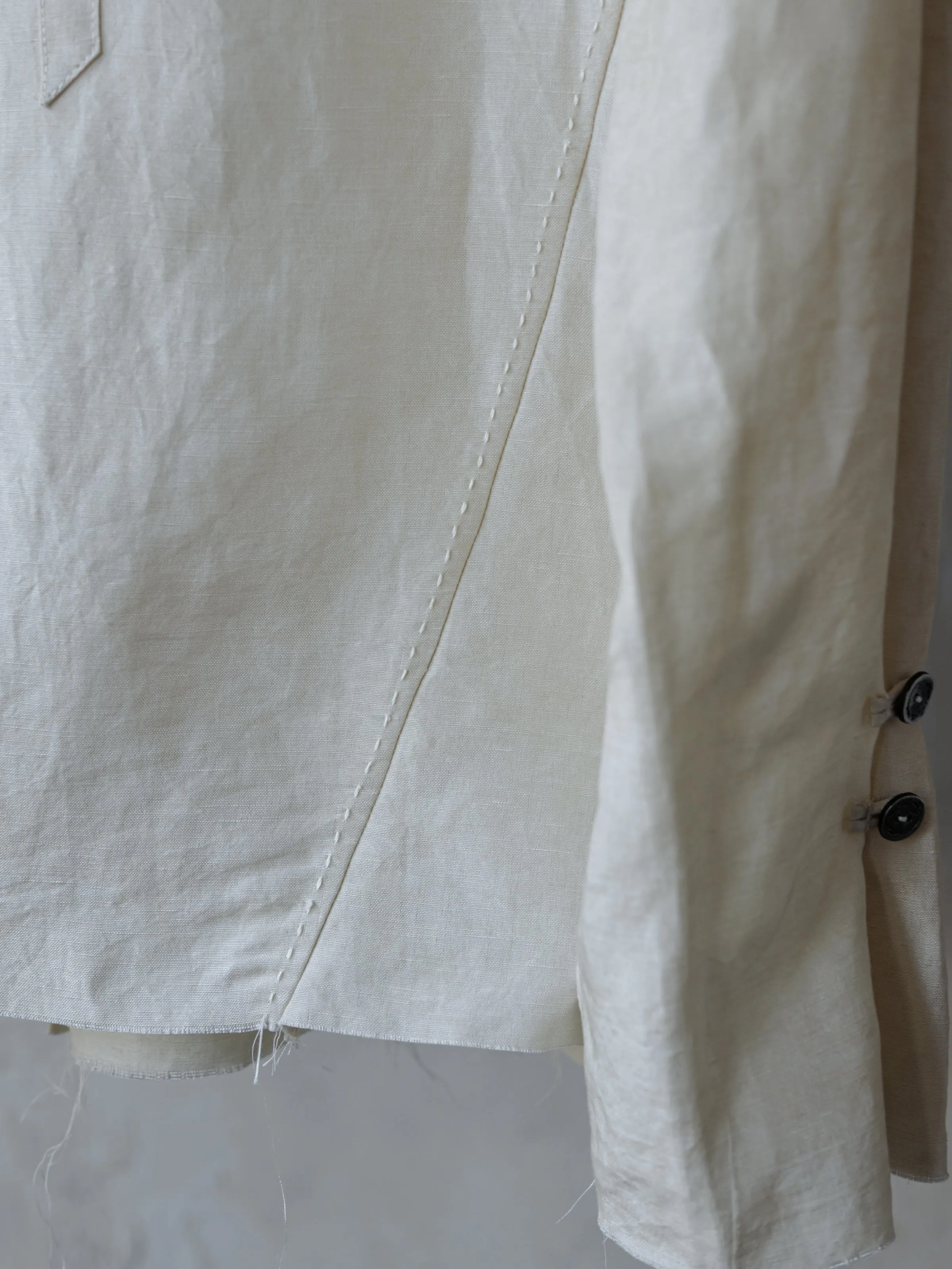 Forgotten Materials|Timeworn Shirt (Beige) sold by Professor E. product image thumbnail 4