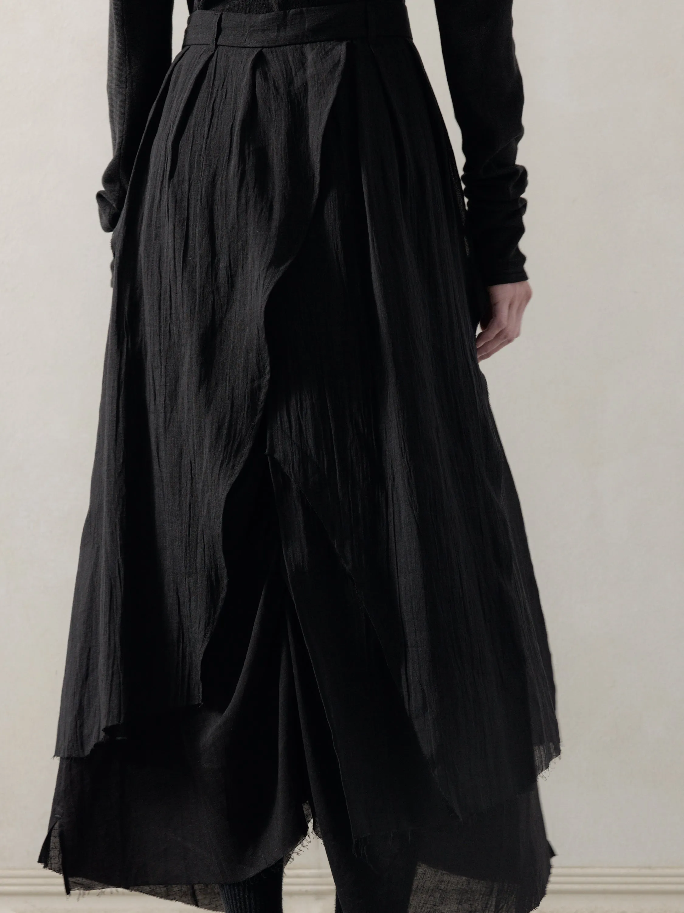 25FW WMS|Layered Skirt sold by Professor E. product image thumbnail 5