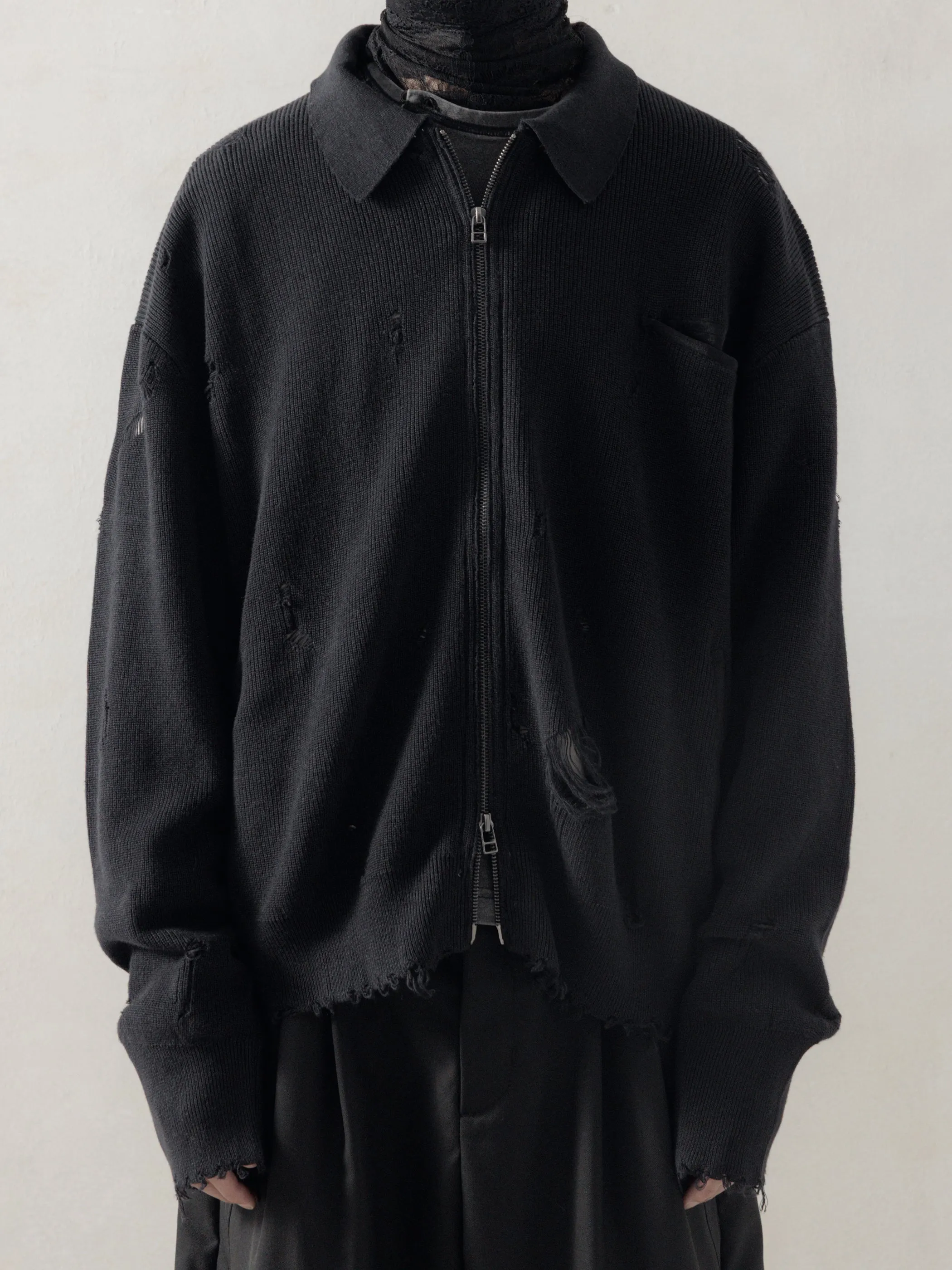 25FW|Destroyed Knit sold by Professor E.