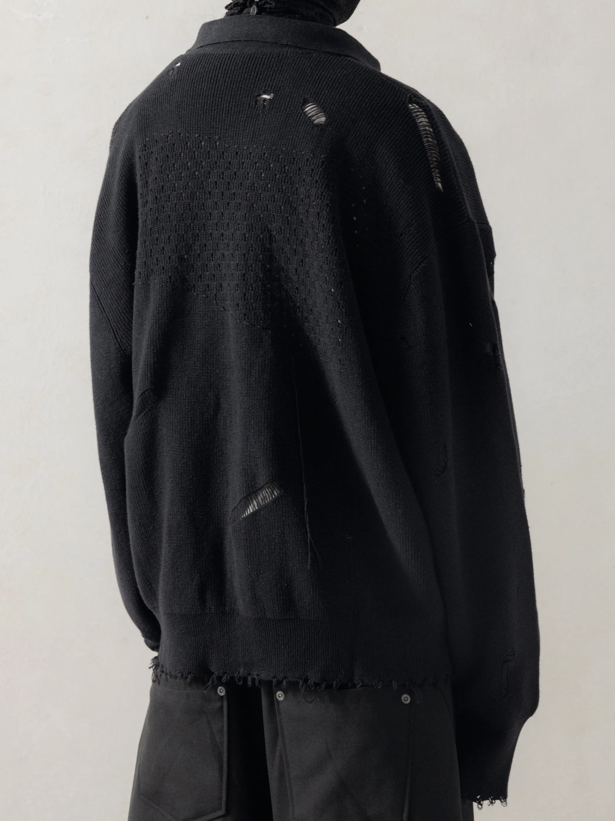 25FW|Destroyed Knit sold by Professor E. product image thumbnail 3