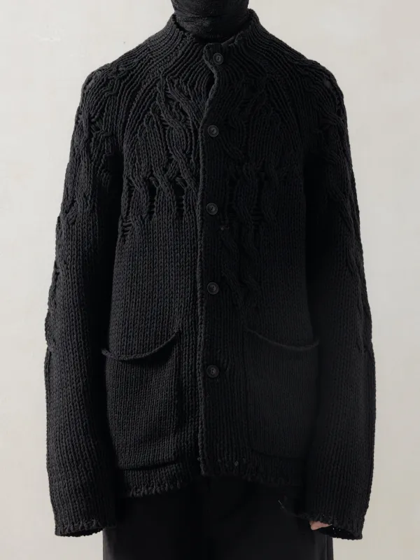 25FW｜Knit Cardigan made by Professor E.