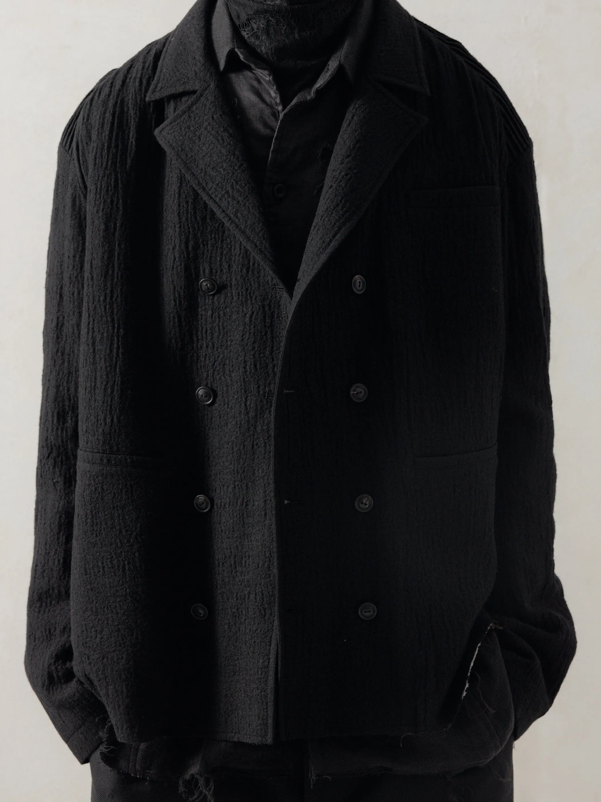 25FW|Double Breasted Blazer sold by Professor E.