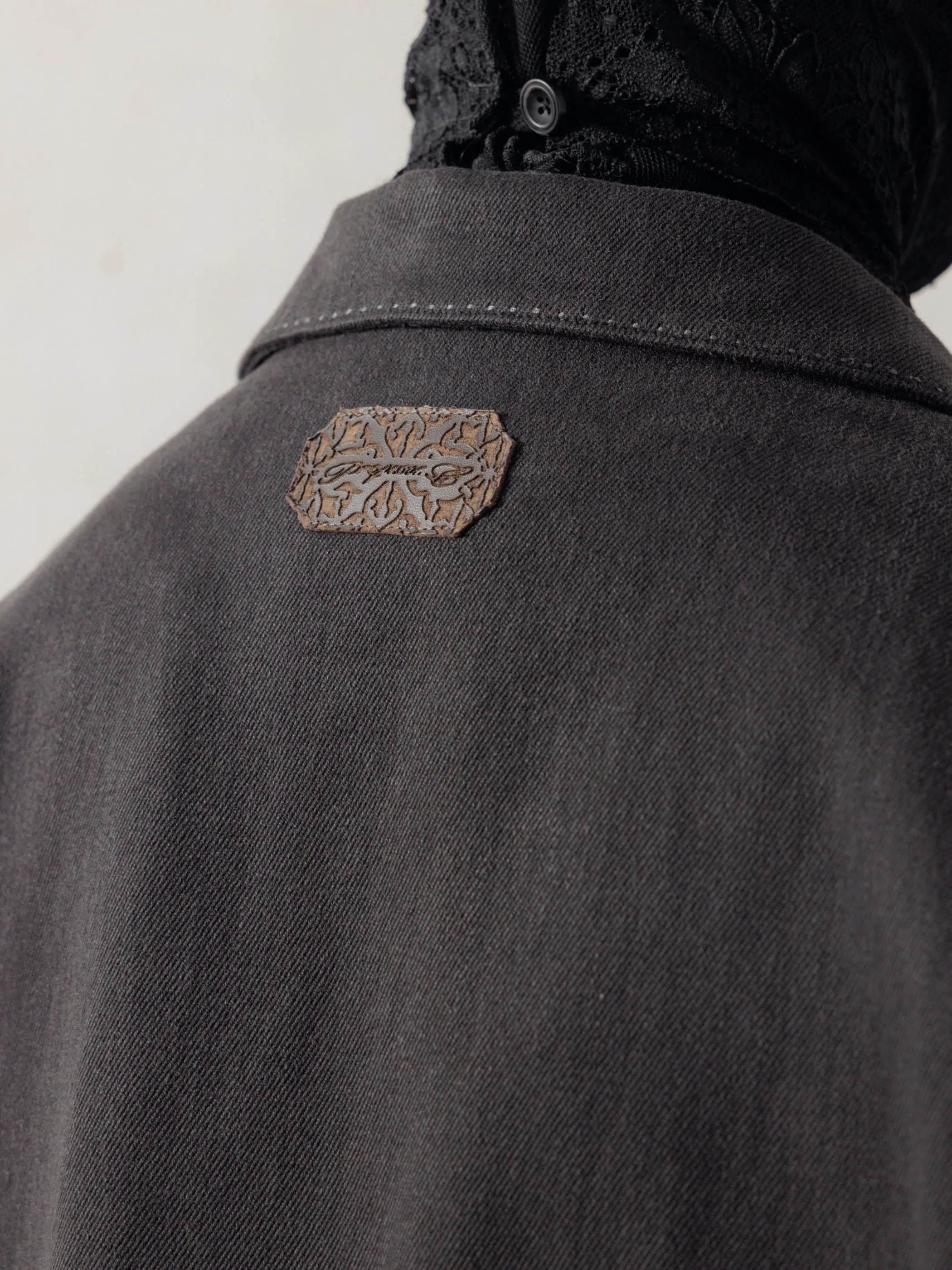 25FW|Cyclist JKT (Aged Black) sold by Professor E. product image thumbnail 4