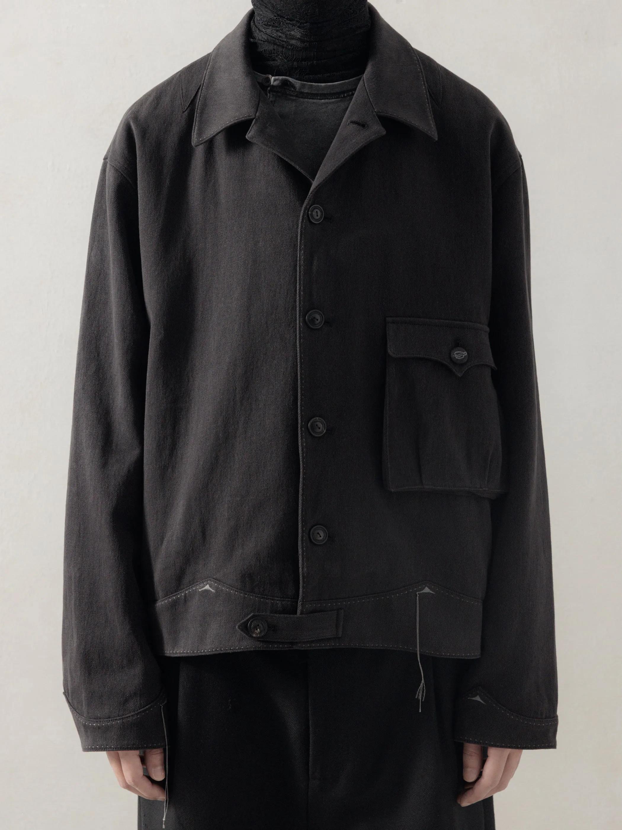 25FW|Cyclist JKT (Aged Black) sold by Professor E.