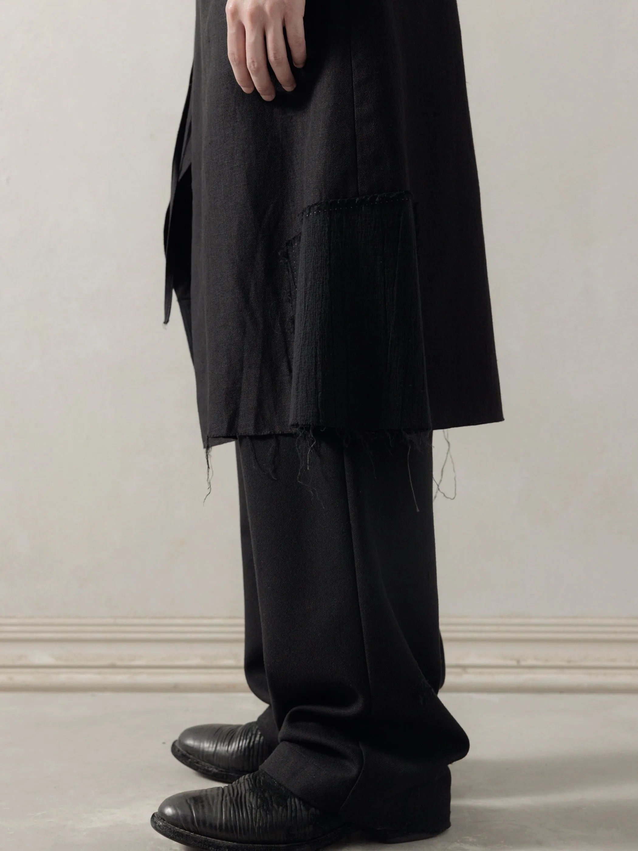 25FW|Layered Wrap Skirt sold by Professor E. product image thumbnail 3