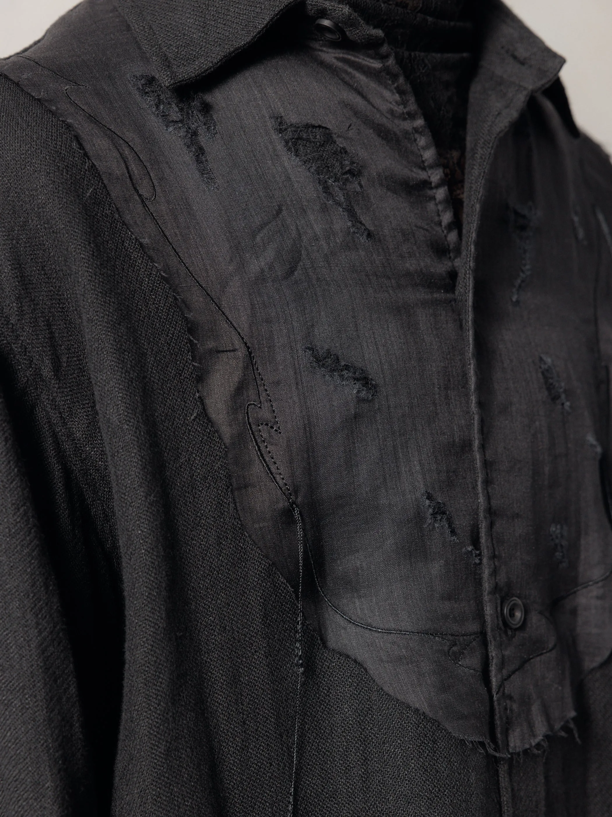 25FW|Embroidery Aged Tunic sold by Professor E. product image thumbnail 5