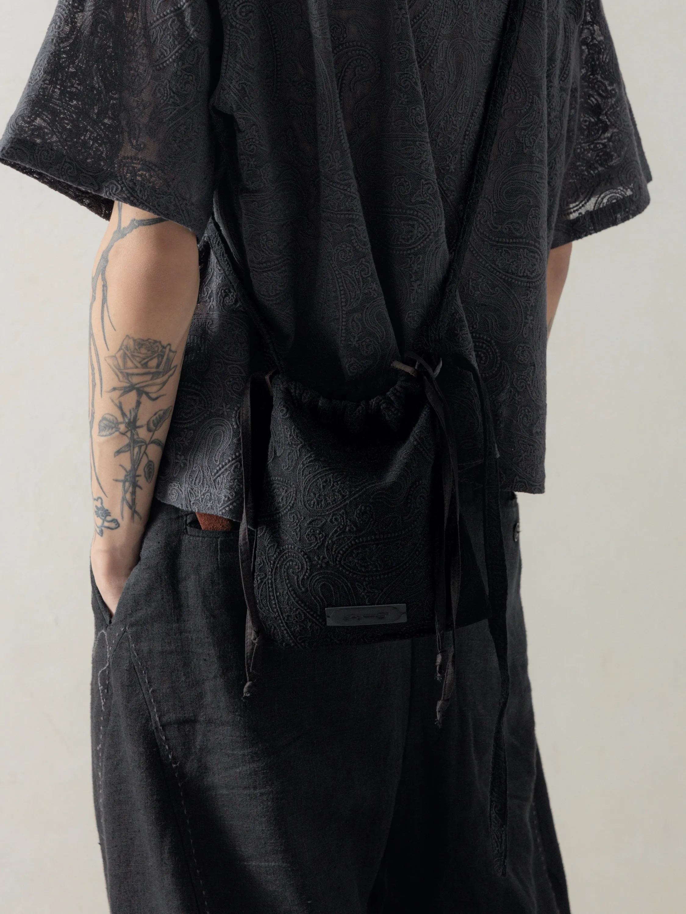 Professor.E|Lace Drawstring Bag sold by Professor E. product image thumbnail 5