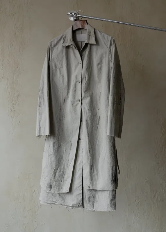 Forgotten Materials WMS｜Layered Shirt (Natural Dyed Grey) made by Professor E.