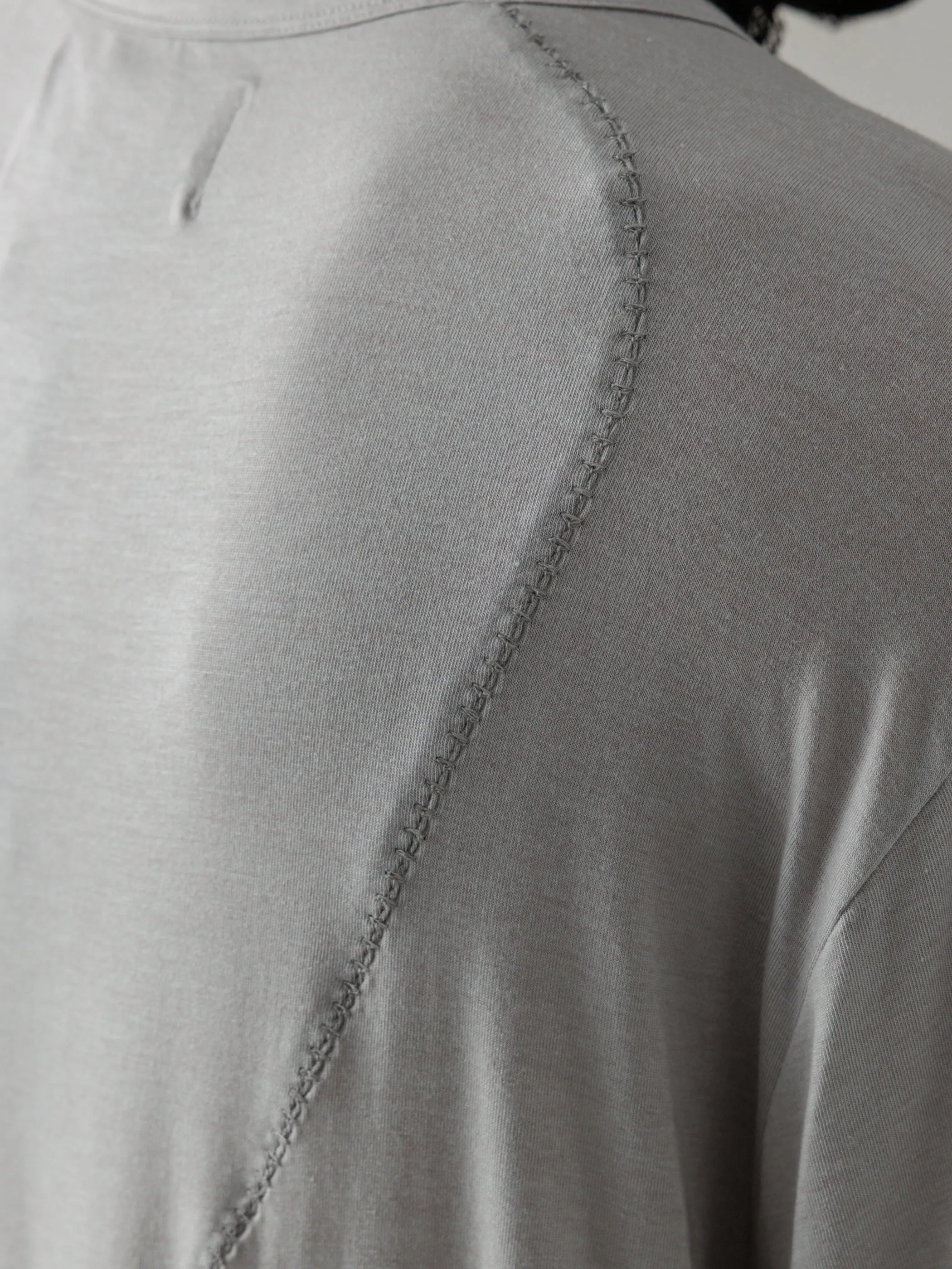 25SS|Semi-sheer T-Shirt (Grey) sold by Professor E. product image thumbnail 4