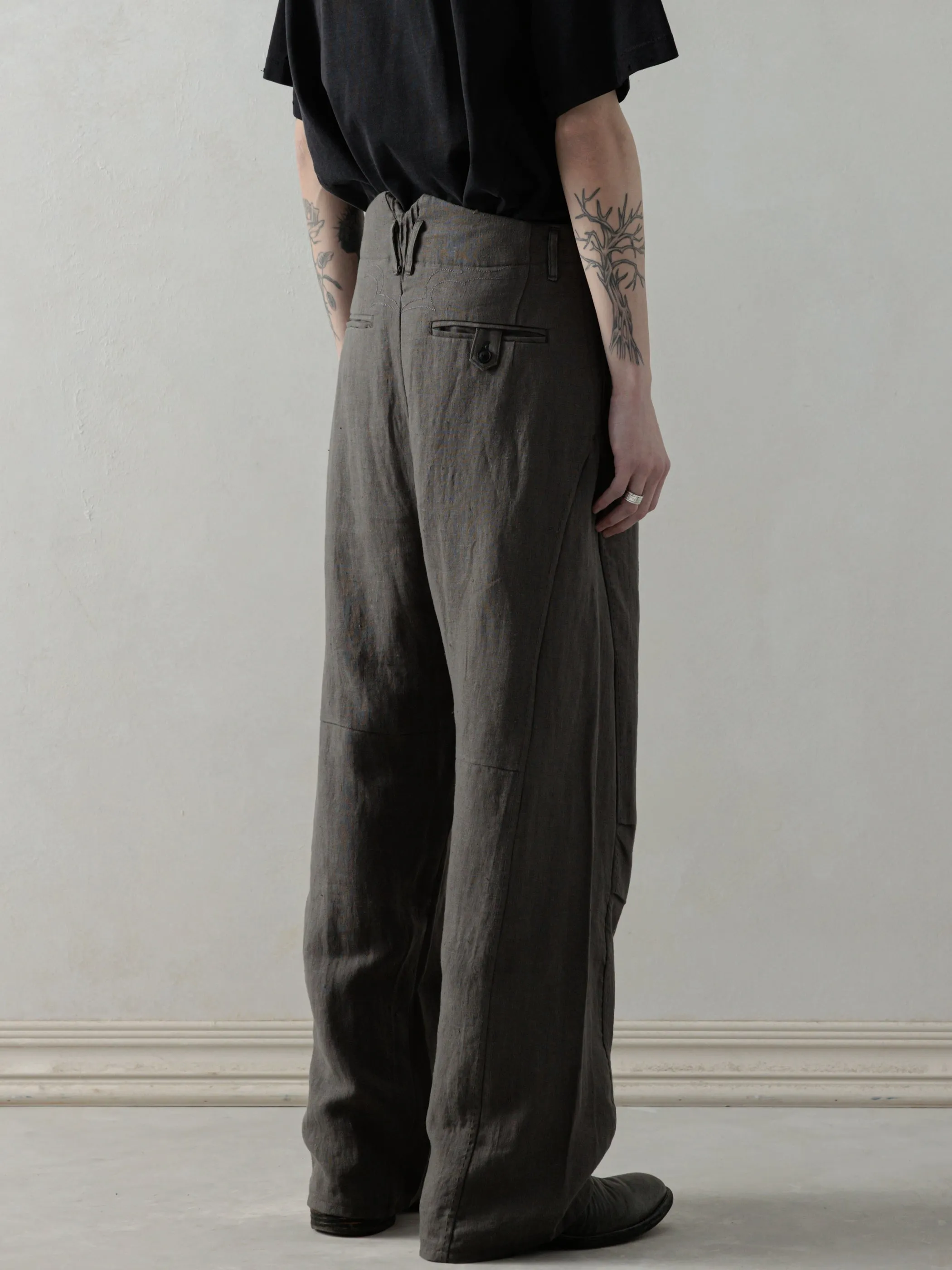 25SS|Sheer Pants (Grey) sold by Professor E. product image thumbnail 3