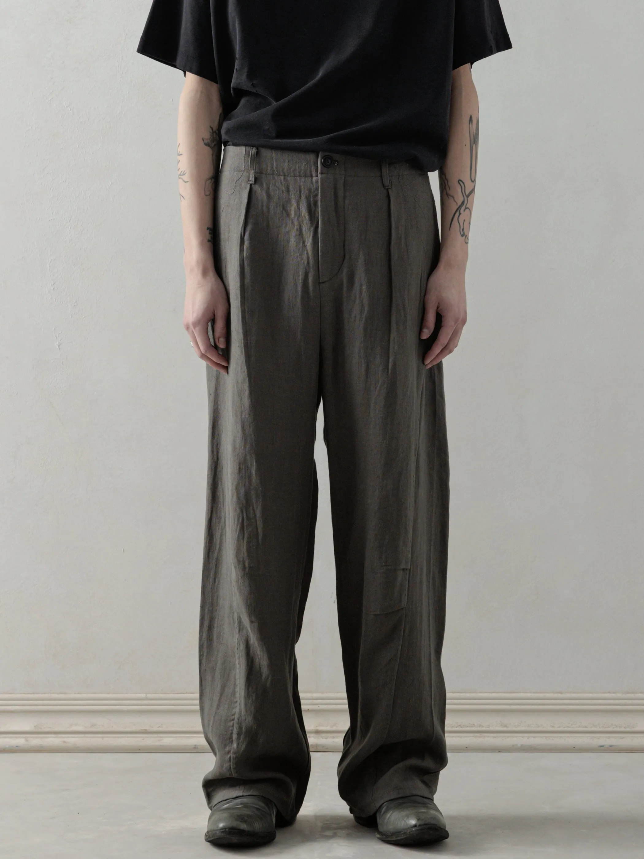 25SS|Sheer Pants (Grey) sold by Professor E.