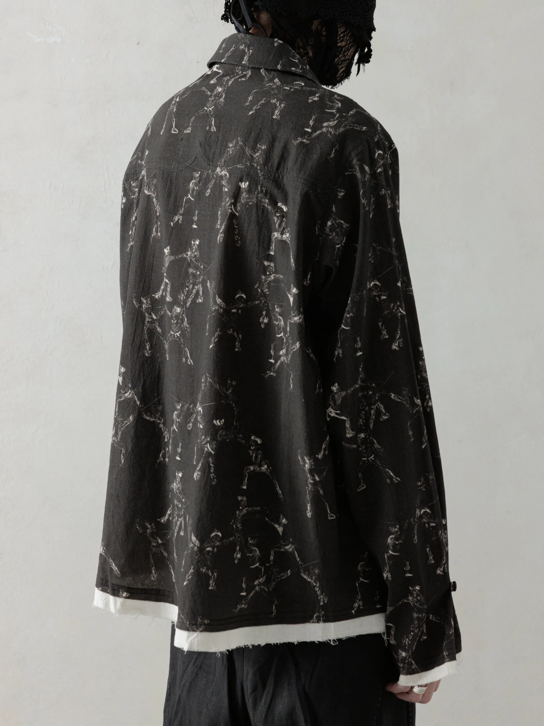 25SS|Seasonal Print LS (Black) sold by Professor E. product image thumbnail 3