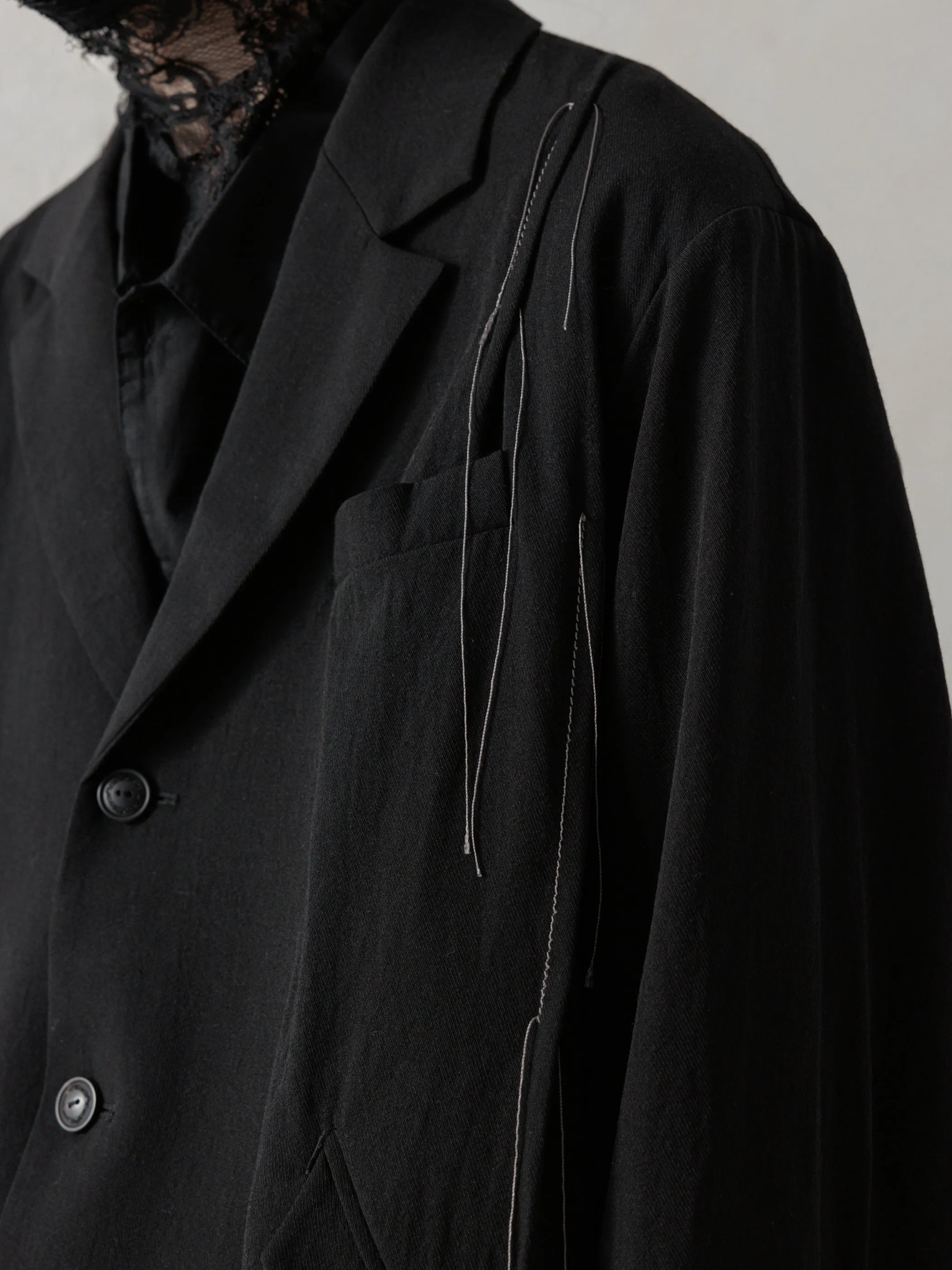 25SS|Gathered Blazer sold by Professor E. product image thumbnail 5