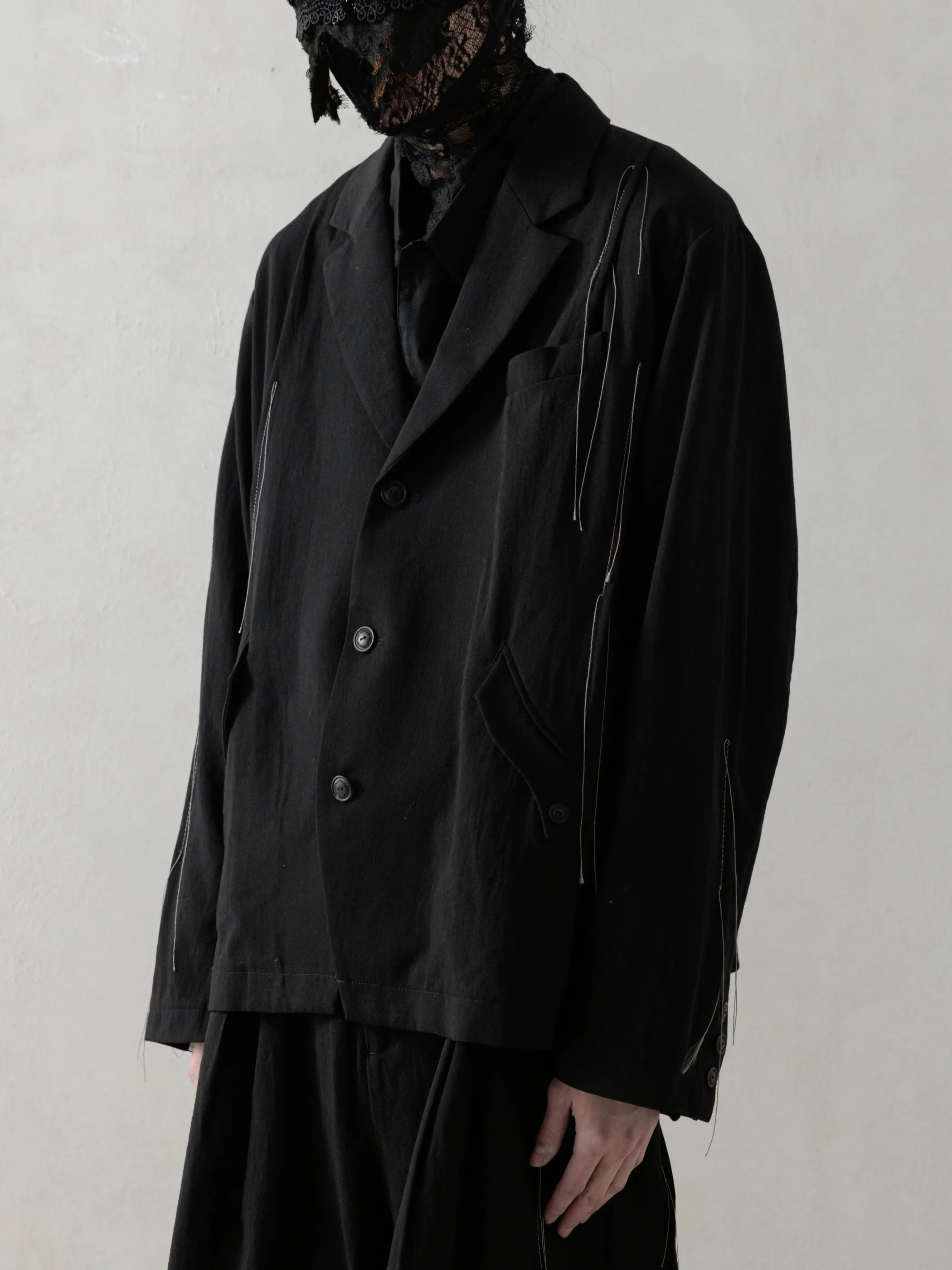 25SS|Gathered Blazer sold by Professor E. product image thumbnail 2